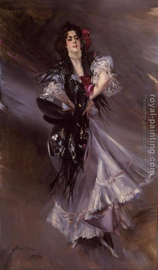 Giovanni Boldini : Portrait of Anita de la Ferie, The Spanish Dancer